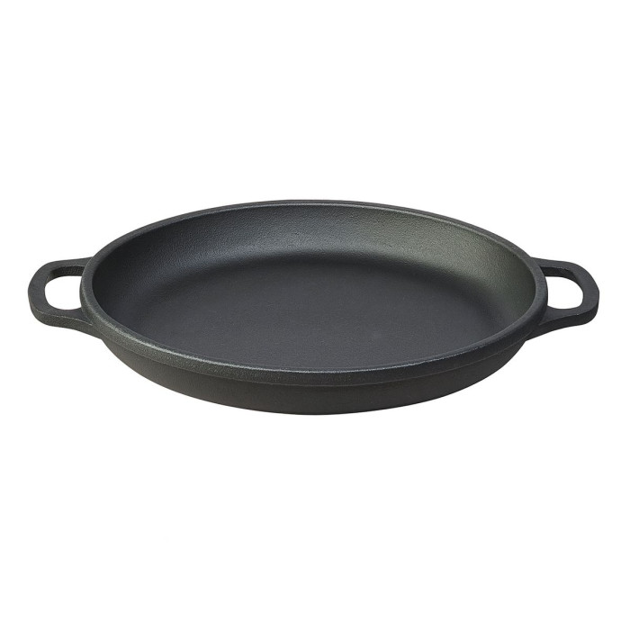 Казан чугунный WOK (Узбекский) 12л, ∅40 х 17.2см с крышкой-сковородкой