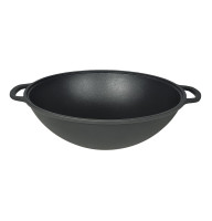 Казан чавунний WOK (Узбецький) 8л, ∅34 х 15.2см