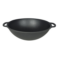 Казан чавунний WOK (Узбецький) 8л, ∅34 х 15.2см