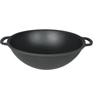 Казан чавунний WOK (Узбецький) 12л, ∅40 х 17см