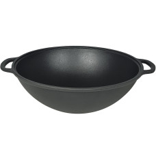 Казан чавунний WOK (Узбецький) 12л, ∅40 х 17см