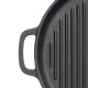Казан чугунный WOK (Узбекский) 15л, ∅40 х 20см с крышкой-сковородкой гриль