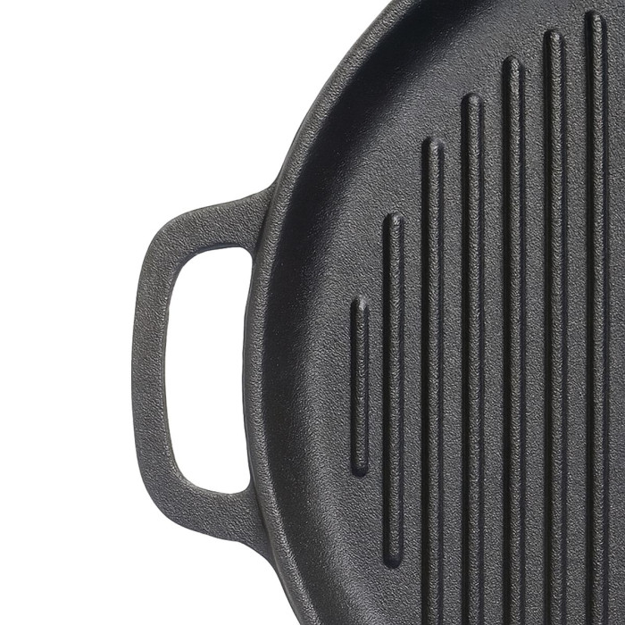 Казан чугунный WOK (Узбекский) 8л, ∅34 х 15.2см с крышкой-сковородкой гриль