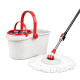 Набор для уборки 14л Spin Mop SAQI Q3 со шваброй и ведром с металлической центрифугой