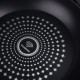 Сковорода алюминиевая 24см глубокая с антипригарным покрытием без крышки Diamond чёрная